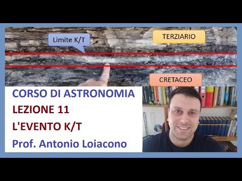 CORSO DI ASTRONOMIA - Lezione 11 - L'evento K/T