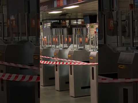 CAOS en RODALIES de Cataluña por el plante de los maquinistas tras el TEMPORAL #shorts