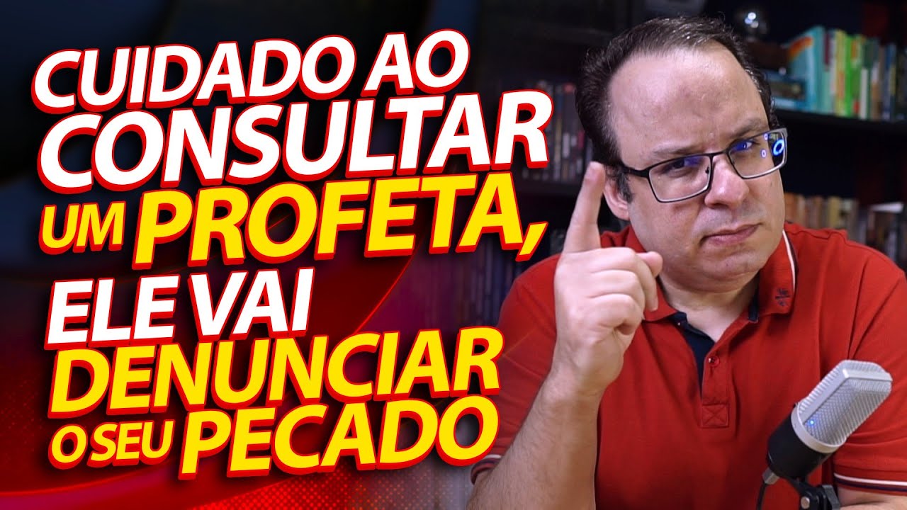 (Profeta Ezequiel 14) Cuidado ao consultar um profeta (Dia 34) 40 dias de textos proféticos.