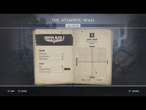 Sniper Elite 5 The Atlantic Wall Authentic walkthrough