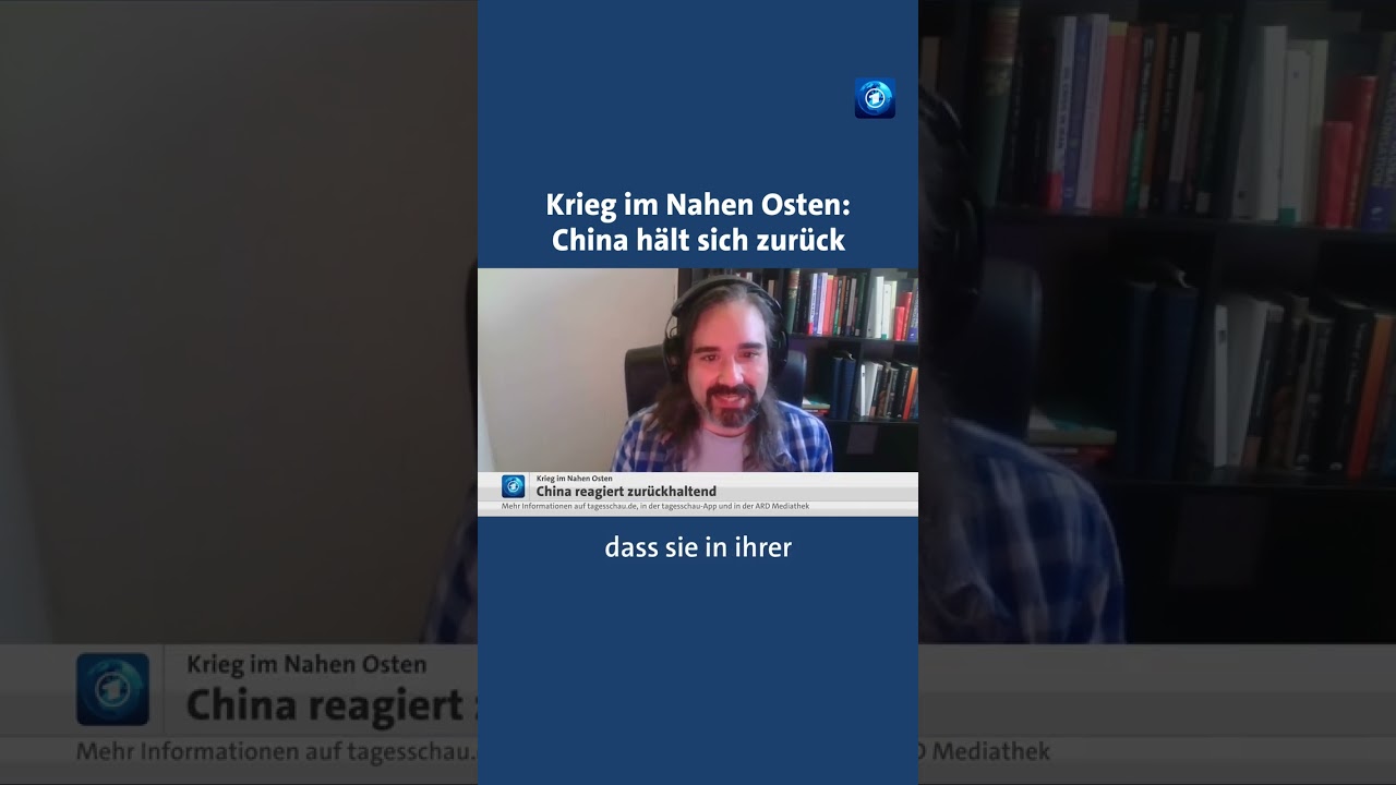 Krieg im Nahen Osten: Darum hilft China Iran nicht #tagesschau #nachrichten #iran #china #krieg