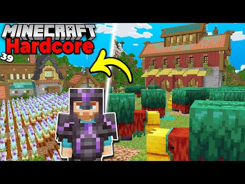 I Built a SNIFFER FARM in Hardcore Minecraft 1.20 Survival