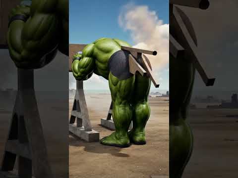 “Green Hulk Goes Crazy in GTA! Incredible Hulk Epic Fight 💚 #Hulk #Marvel #Gaming”