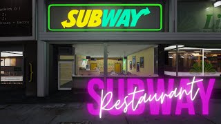 Subway Restaurant MLO | FiveM Map | FiveM MLO | GTA 5 MLO | Food RP Bu