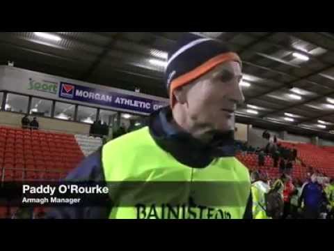 Armagh v Monaghan - Interviews with Charlie Vernon and Paddy O'Rourke