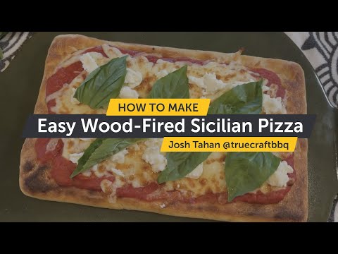 How To Make Easy Wood-Fired Sicilian Pizza | Ooni At Home | Ooni Pizza Ovens