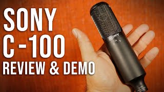 Video thumbnail for Sony C-100 Hi-Res, Dual-Capsule, Large-Diaphragm Microphone | Hands-On Review and Demo by B&H Photo Video Pro Audio