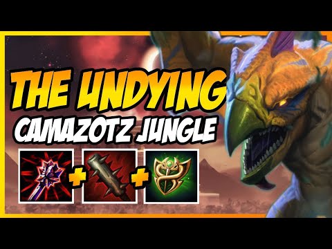 THE UNDYING! | CAMAZOTZ JUNGLE | LASBRA S8 SMITE