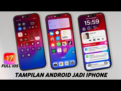 Cara Merubah Tampilan Android Menjadi iPhone Terbaru IOS 17 - Bisa Di Semua Android