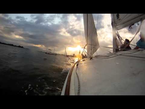 Heeling and Washing the Rail