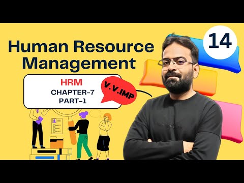 Human Resource Management HRM Chapter 1 BCom BBA CWG For Bcom