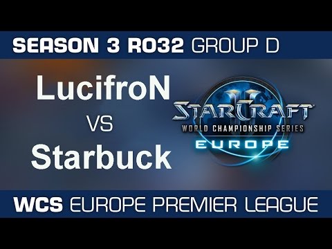 StarCraft 2 LucifroN vs Starbuck World Championship Europe Season 3 Full Gameplay