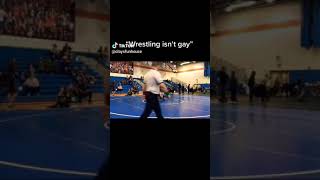 Wrestling is gay