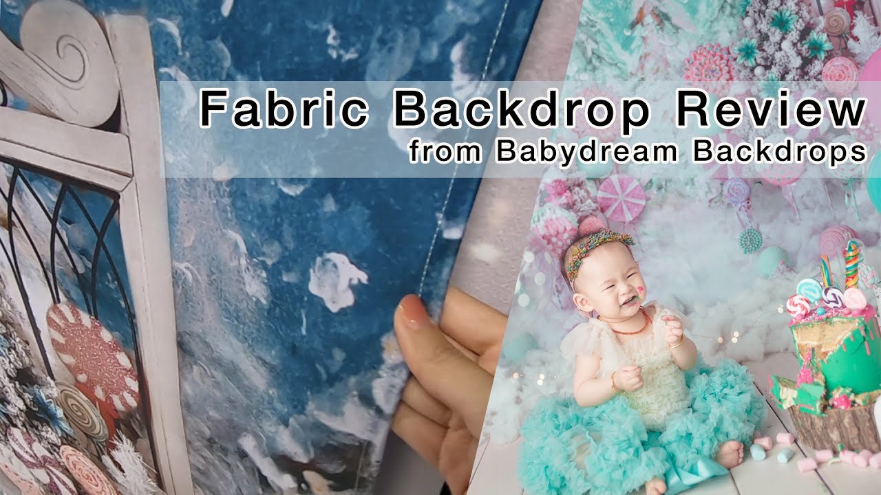 |NEWBORN PHOTOGRAPHY VLOG| Babydream Fabric Backdrop Review One of My Favourite Backdrop Companies!