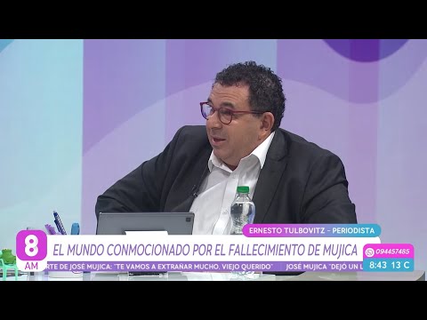 8AM - Ernesto Tulbovitz recuerda a José Mujica