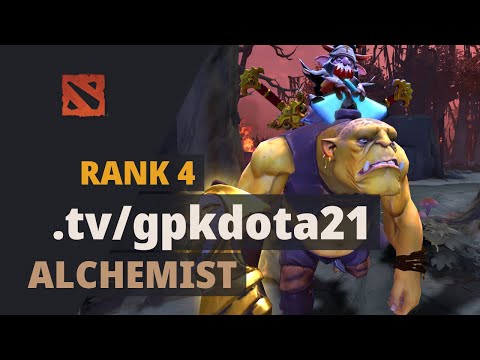 .tv/gpkdota21 (Rank 4) plays Alchemist Dota 2 Full Game