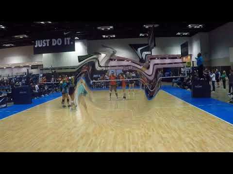 Macy Akers 2019 Libero #2 vs. Legacy 18u Open MEQ 2018