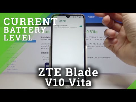 How to Show Battery Percentage in ZTE Blade V10 Vita – Shaw Battery % Info