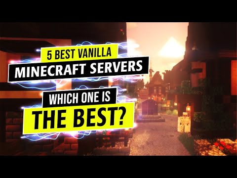 🕵️ 5 Best Vanilla Minecraft Servers: No Mods, No Plugins, Only Pure Minecraft 🕵️