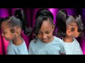Barbie Ponytail with Side Bang