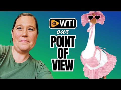 Hawaiian Goose Outfit Summer Porch Goose Outfits Bikini Goose Clothes Cute Goose Costume for Outdoor Garden Yard Decor (Pink) - WTI product video review