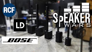 Video thumbnail for Speaker WARS - BEST Column DJ Speaker? (@LDSystemsVideos, @Bose , @RcfItaly ) by DJ Rick Web