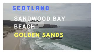 preview picture of video 'Sandwood Bay Aerial Views Scotland,Assynt'