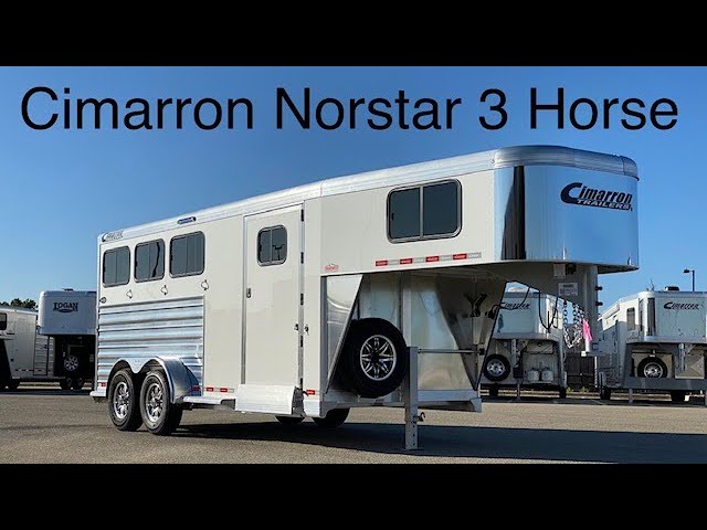 A preview image of the linked video showcasing 2023 Cimarron Norstar 3HGN
