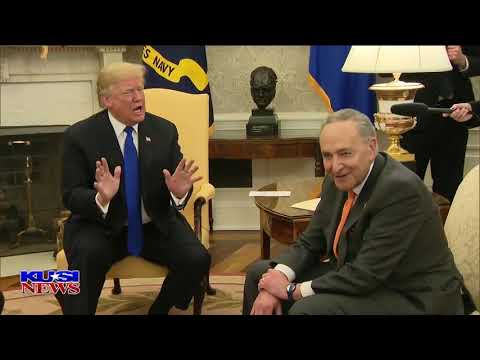 Trump debates Pelosi and Schumer over border wall and government shutdown