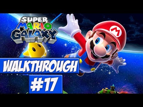 Super Mario Galaxy Walkthrough Ep.17 w/Angel - Giant Moles!