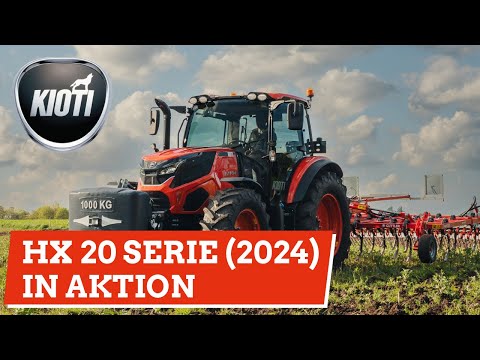 KIOTI HX 20er Serie (2024) in Aktion