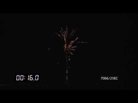 7066/25EC Cake Ø30mm 25s I-shape 40sec H35m "Spring comets"