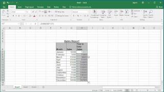 How to Calculate Running Totals or Cumulative Sum for a Range of Cells in Excel 2016