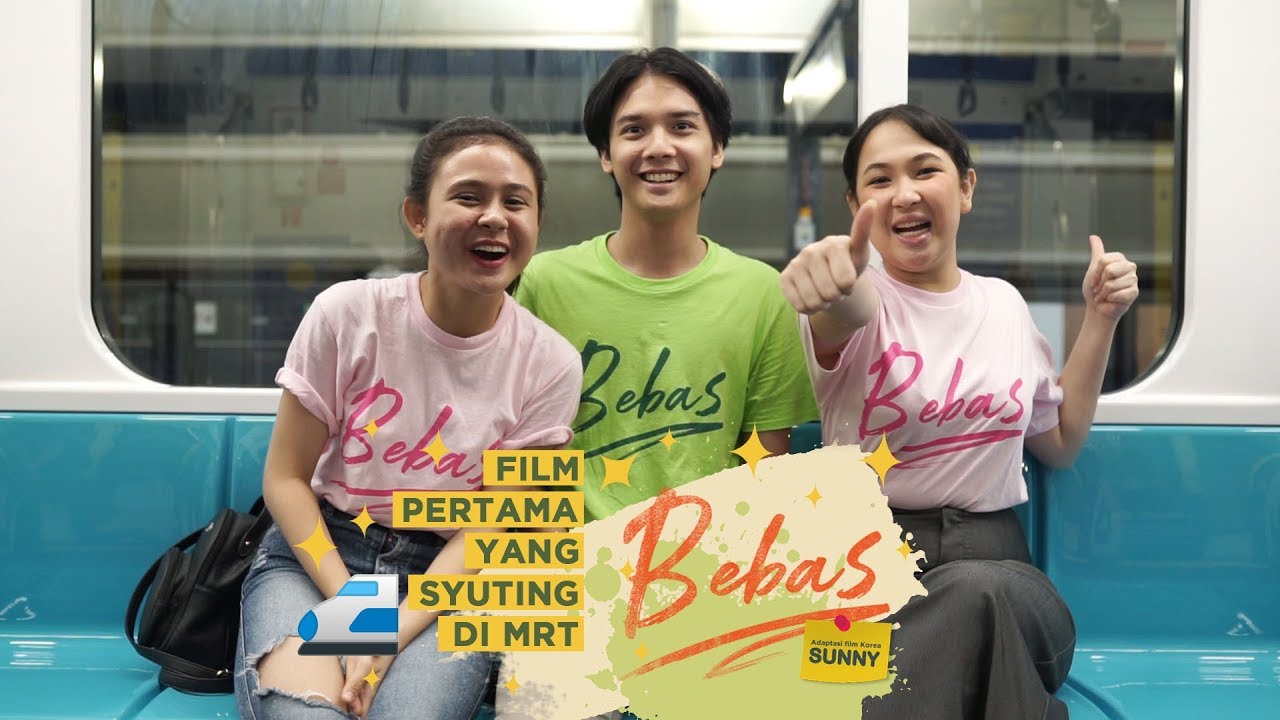 #FilmBEBAS Jadi Film Layar Lebar Indonesia Pertama yang Syuting di MRT
