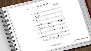 I Can&#39;t Make You Love Me - Candy Dulfer - Sheet Music