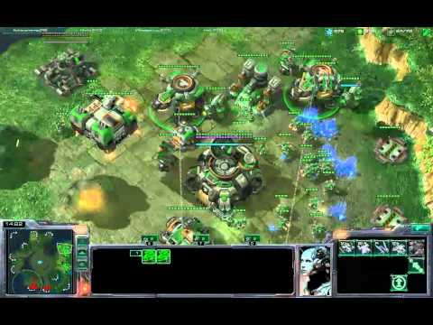 Defending Pushes with Sky Terran - TvZ TvT Live - Starcraft 2