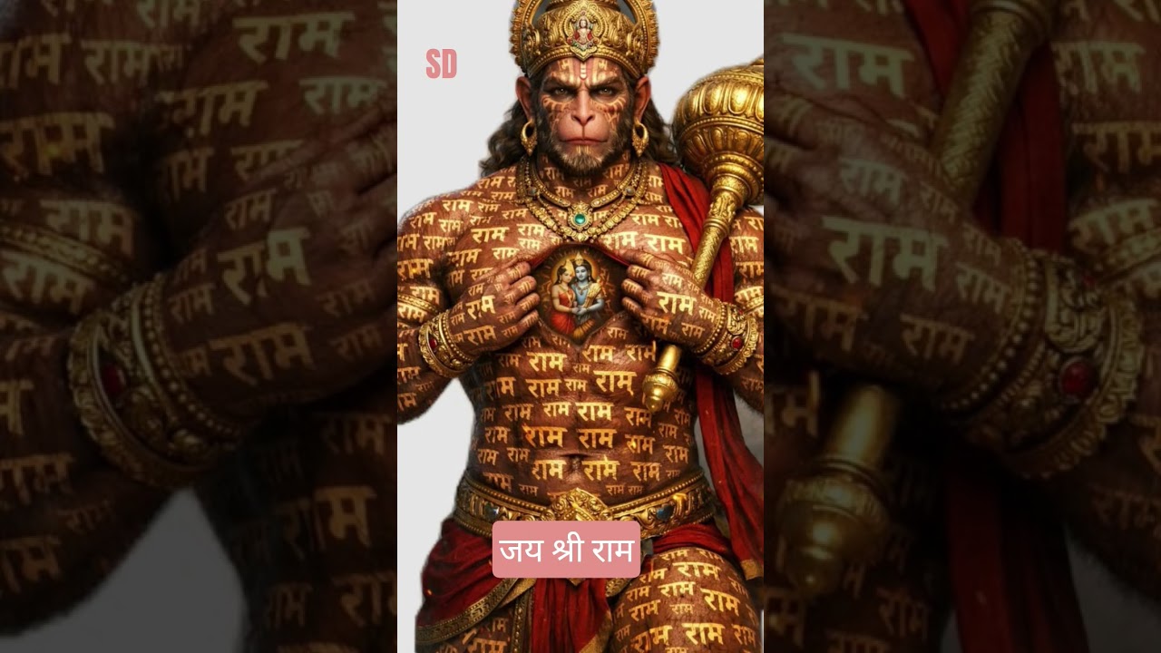 🔥संकट मोचन की अद्भुत झलक🙏🔥#jaishriram #hanumanji#bajrangbali #shortsfeed #viralshort #bhakti