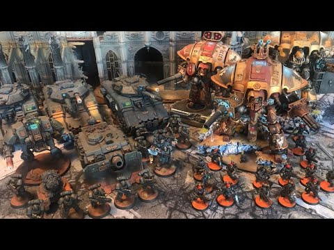 Iron Hands vs. Imperial Knights [Kreuzzug 2020 - 20] Warhammer 40k Battle Report Deutsch