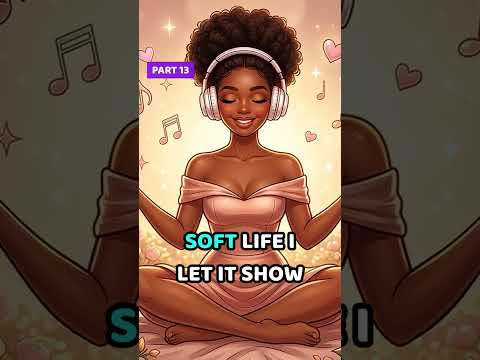 Morning glow, soft life — Afrobeat affirmations 🌅🤎 #softlife