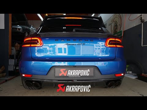 PORSCHE MACAN X AKRAPOVIC EXHAUST | CRAZY SOUND