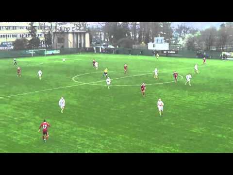 Czwarta bramka Juniorów Wisły w meczu z Motorem Lublin (5:1)