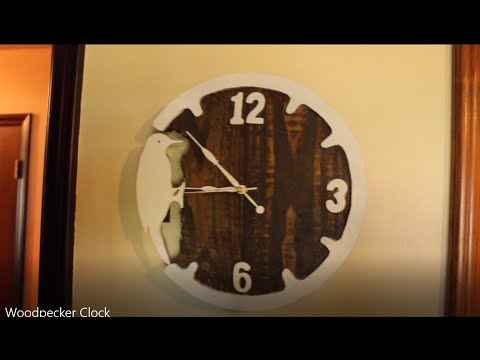 Woodpecker Clock