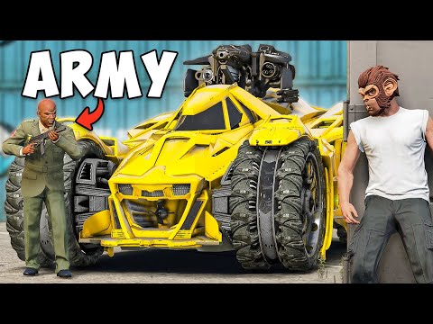 Stealing Batman Truck from Military sa GTA 5