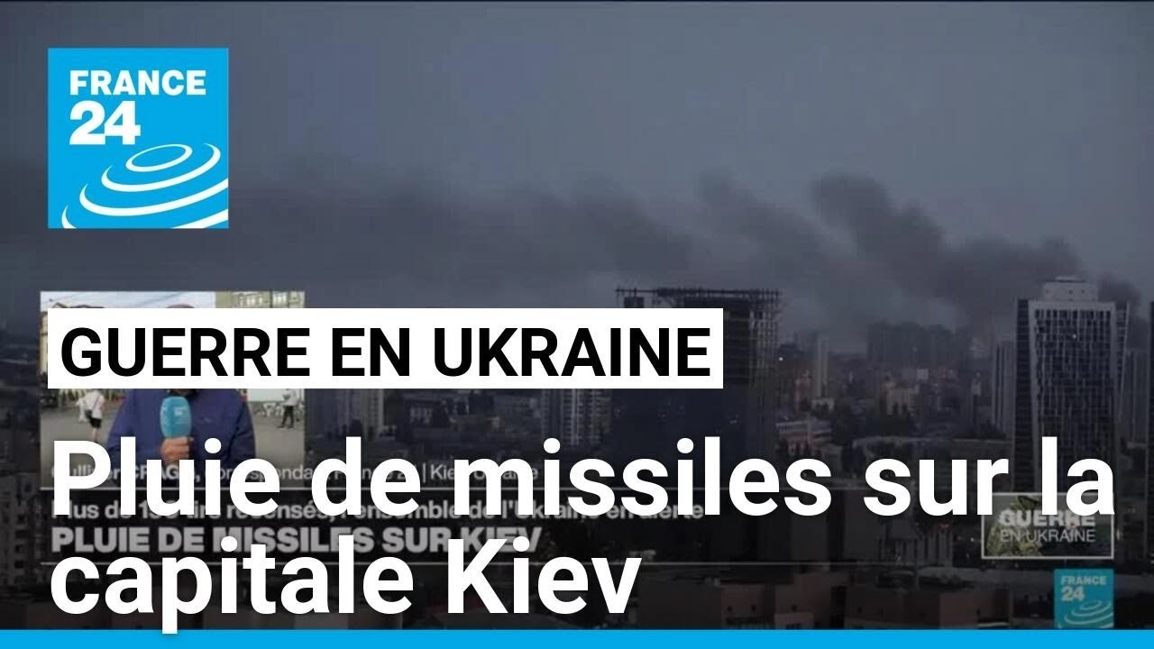 Ukraine : pluie de missiles sur la capitale Kiev • FRANCE 24