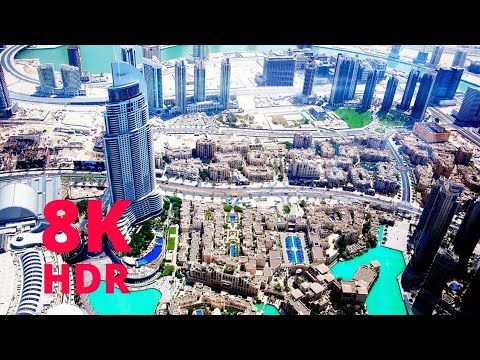Dubai in 8K ULTRA HD (60 fPs)🇦🇪