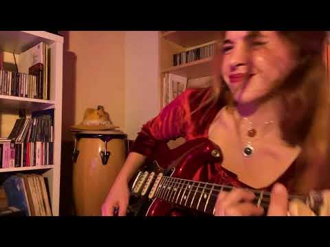 Mar Sánchez, guitarrista, por bulerías con mi Stratocaster. ;)