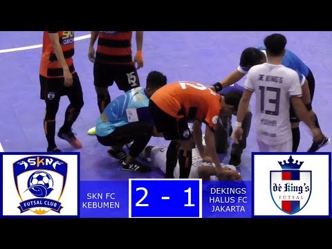 SKN FC KEBUMEN VS DE KING'S HALUS FC JAKARTA [2-1] PRO FUTSAL LEAGUE 2018 (CUPLIKAN GOL)