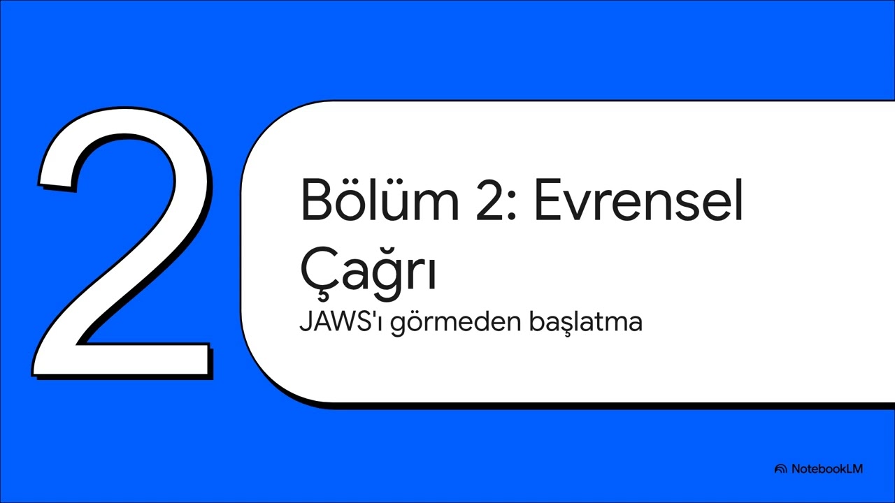 #JAWS #Ekran #Okuyucu programı #başlatma #ayarları #2025