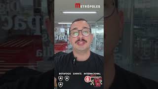 Palpitômetro: confira as apostas do Metrópoles para o jogão entre Botafogo x Internacional