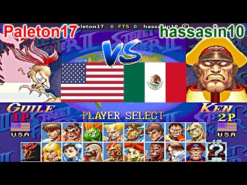 Super Street Fighter II Turbo - New Legacy [Hack] - Paleton17 vs hassasin10 FT5
